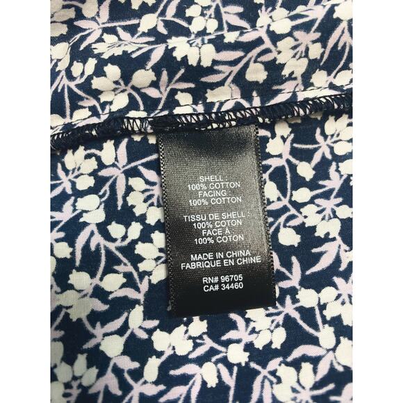 REBECCA TAYLOR LA VIE Floral Cotton Puff Sleeve Prairie Maxi Dress US XS - Picture 12 of 13